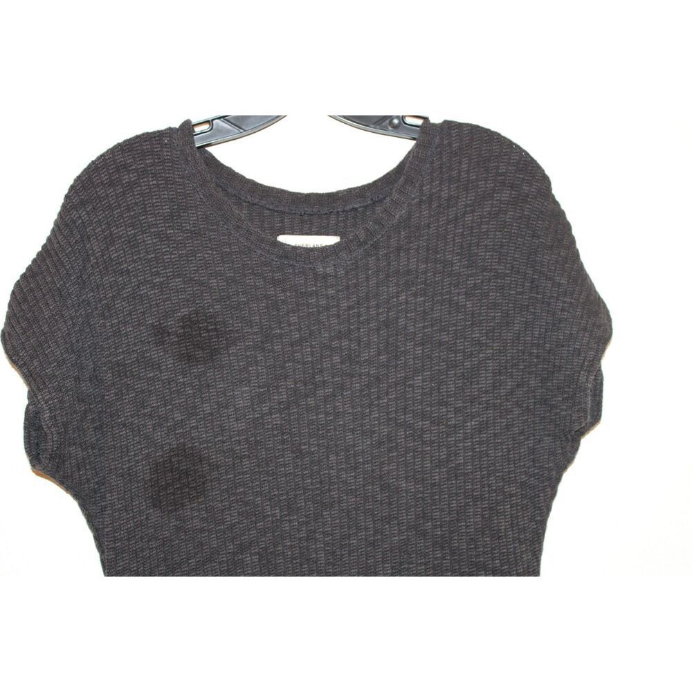Everlane size large sweater knit charcoal gray midi dress - Picture 4 of 8